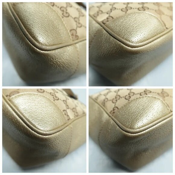 GUCCI CLASSIC GG MONOGRAM BREE TOP HANDLE W/LONG STRAP 100% AUTHENTIC - Picture 13 of 15